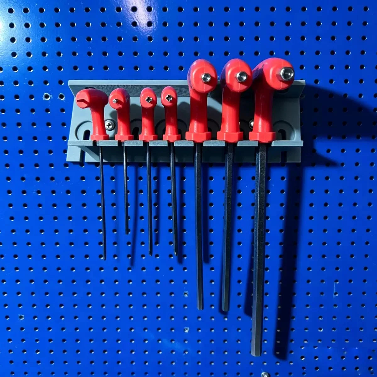 3D Printed T-Shape Screwdriver & Tool Holder Rack