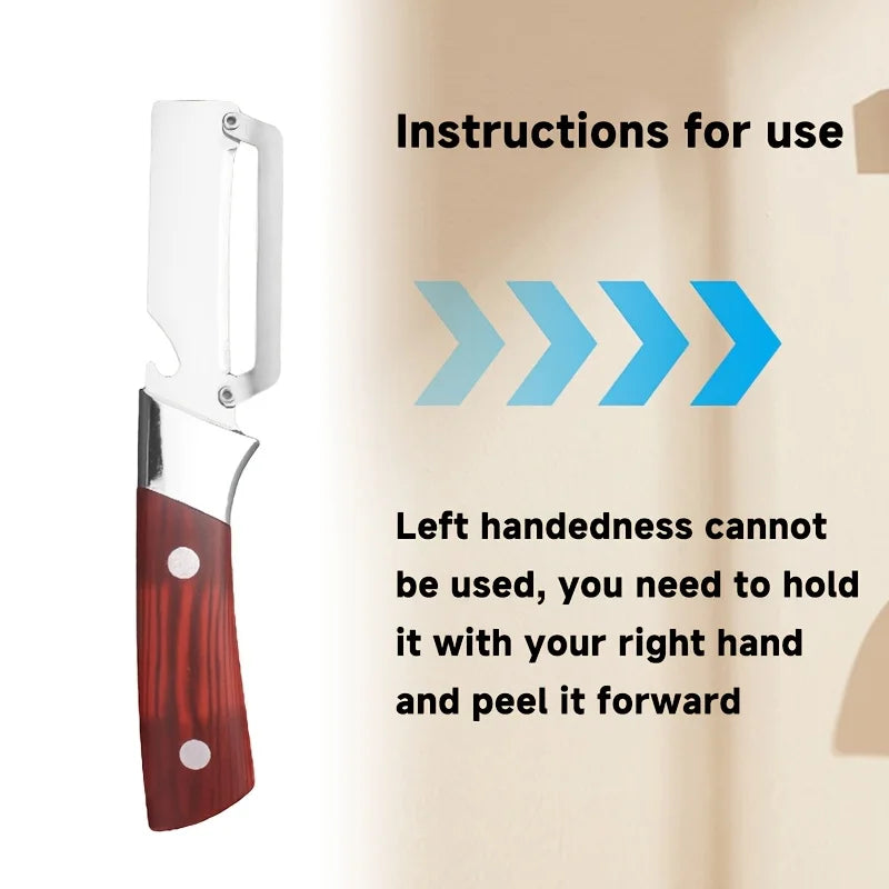 2-Piece Stainless Steel Vegetable Peeler & Bottle Opener Set Vegetable Peeler Set Nixie