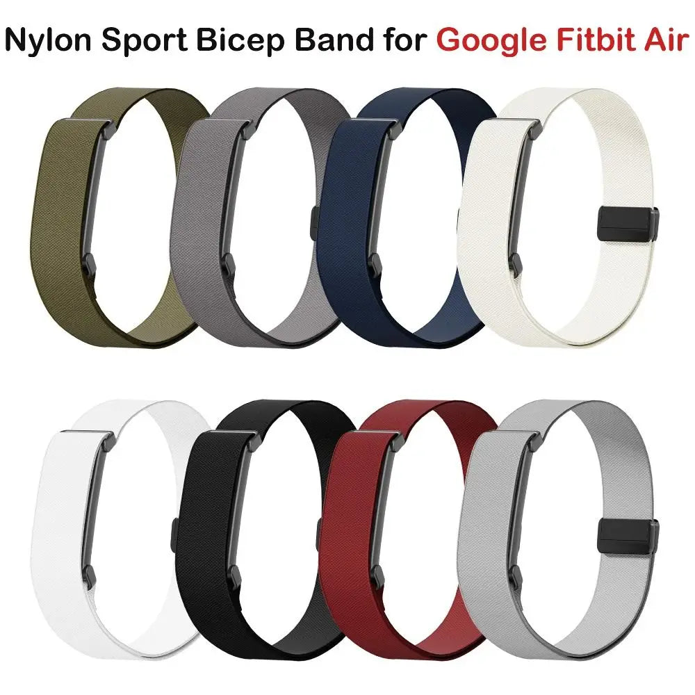 Nylon Bicep Band Replacement Strap for Google Fitbit Air