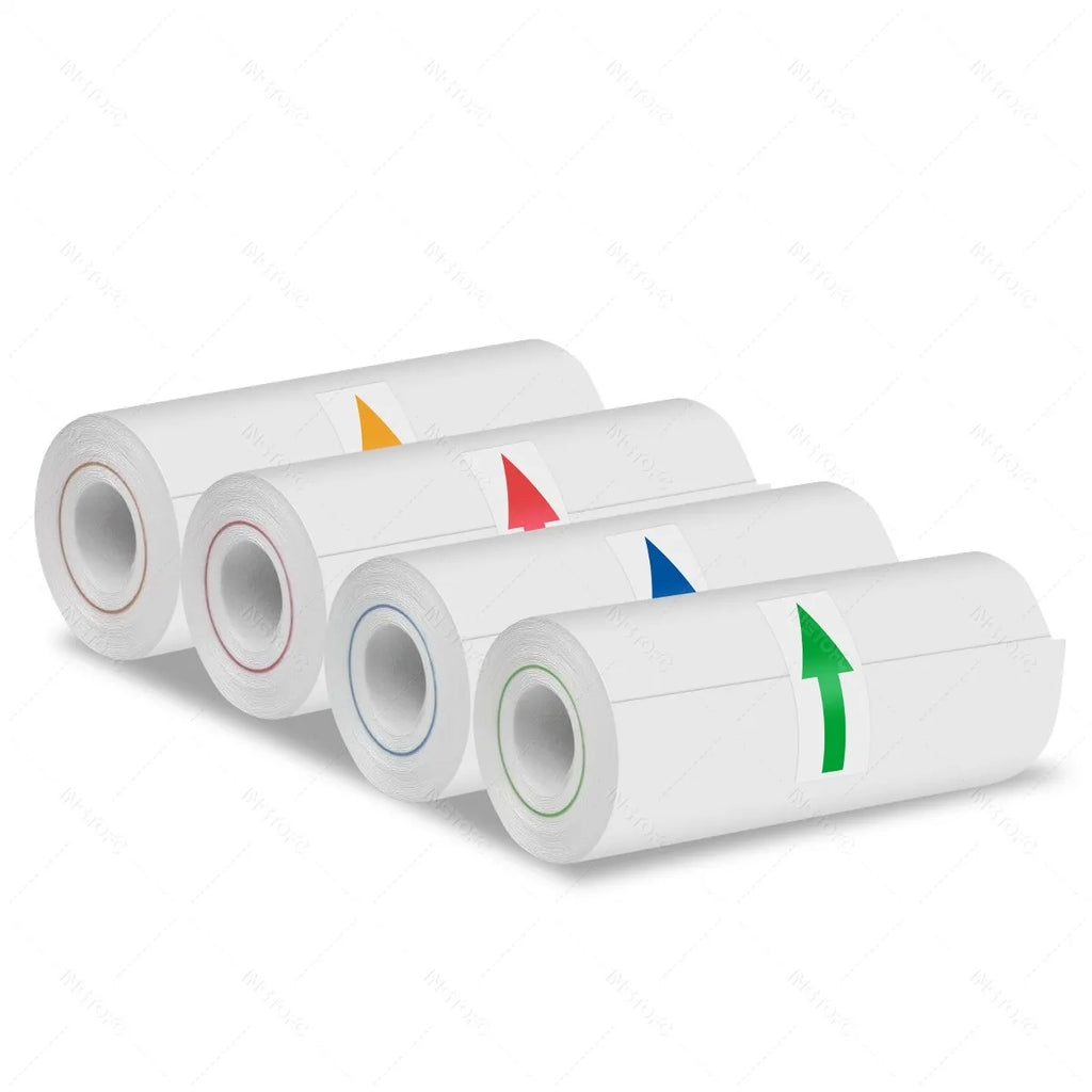 57mm HD Color Thermal Paper Rolls for Mini Pocket Printer 6/8 Pack Thermal Printer Paper Nixie