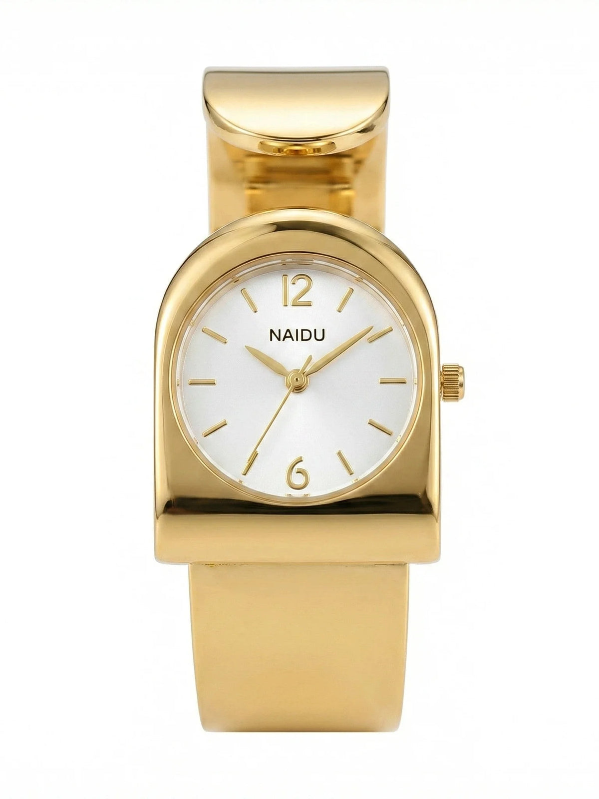 REBIRTH Women's Quartz Bracelet Watch – Alloy Fashion Wristwatch Bracelet Watch Nixie WHITE