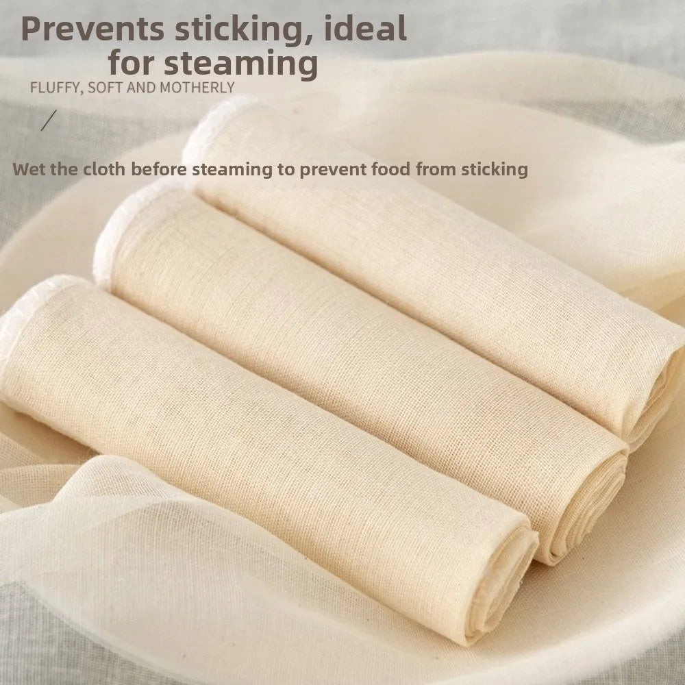 Reusable Cotton Cheesecloth Gauze Steamer Cloth | Grade 90 Kitchen Strainer Cloth Nixie