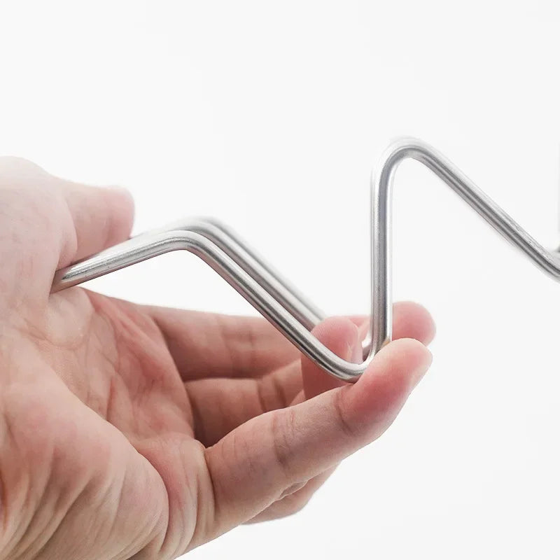 Stainless Steel Taco Holder Rack – Wave Shape Slots
