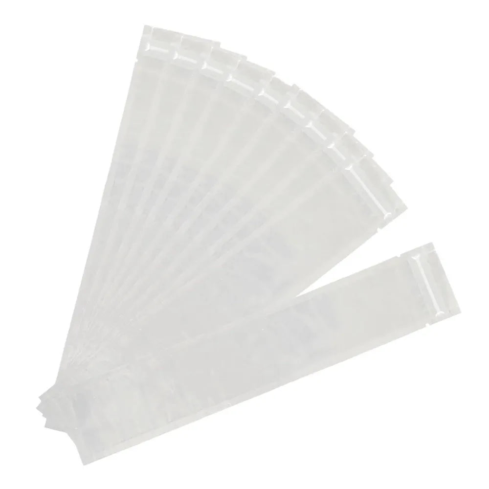 50/100Pcs Disposable Popsicle Bags Food Grade PE Ice Pop Mold Ice Pop Mold Bags Nixie Transparent-50Pcs