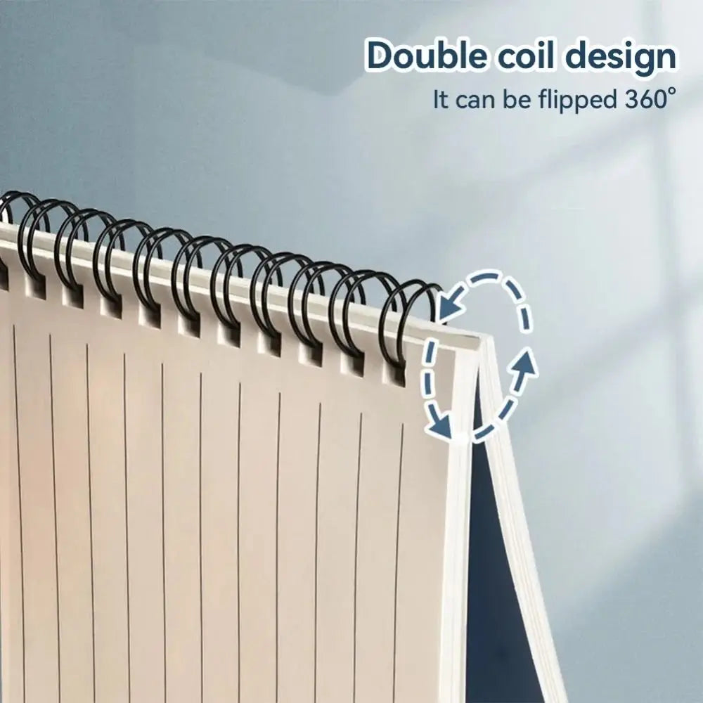 Double Spiral Notebook A5/B5 – 60 Sheets Minimalist Style