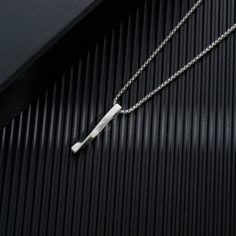 Hip-Hop Long Pendant Necklace – Unisex Trendy Metal Jewelry Pendant Necklace Nixie