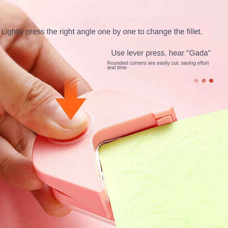 R4 Corner Rounder Punch – Portable Paper & Photo Edge Clipper Corner Rounder Punch Nixie