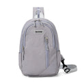 Nixie Waterproof Chest Bag – Hiking & Cycling Crossbody Pack Outdoor Chest Bag Nixie Gray