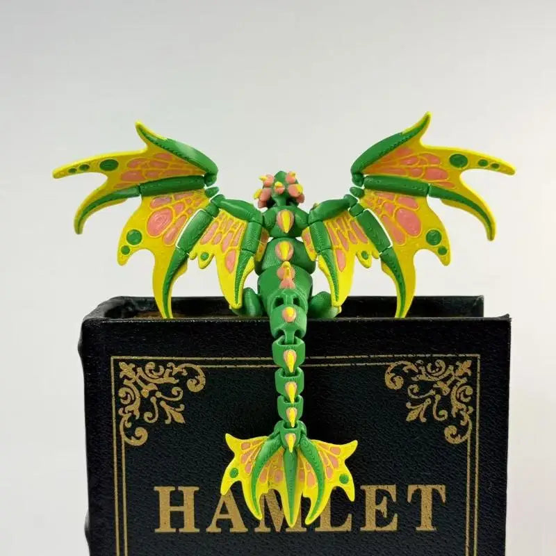 3D Printed Emperor Dragon Figurine | Desktop Ornament Gift Dragon Figurine Nixie