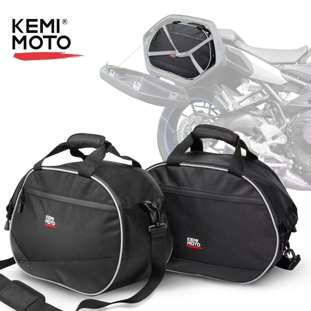 Motorcycle Saddlebag Pannier Liner Bags for Yamaha Tracer 900GT Motorcycle Saddlebags Nixie 1 pair