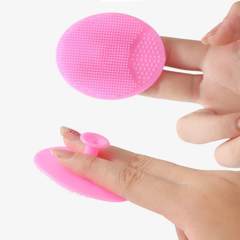 Silicone Face Brush – Manual Facial Cleanser & Exfoliator Facial Cleansing Brush Nixie