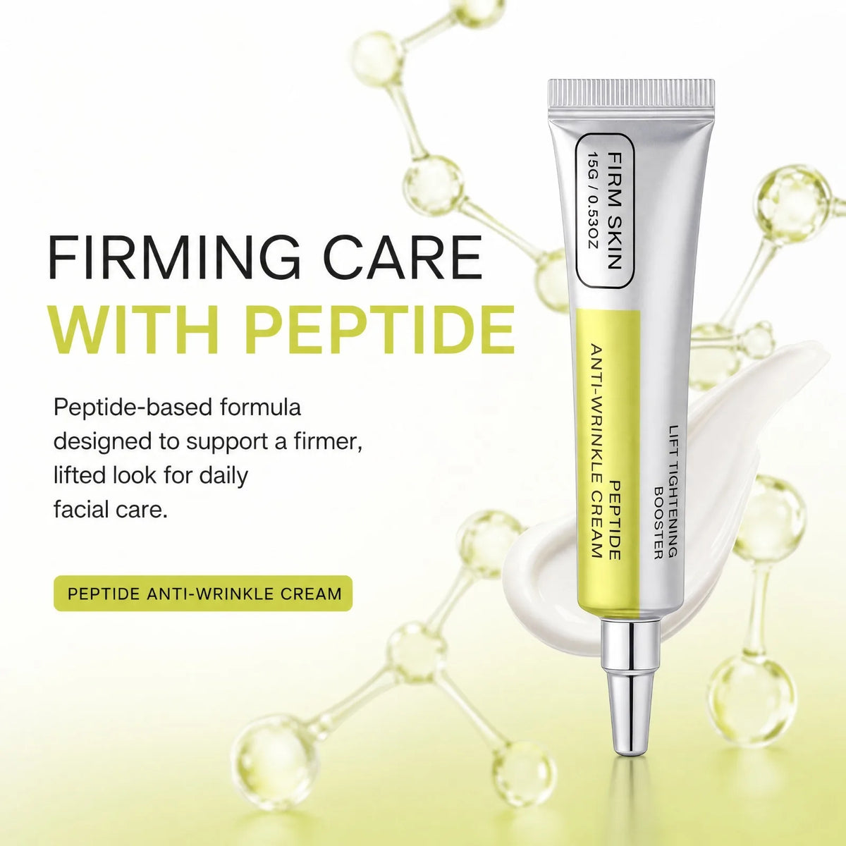 Peptide Retinol Face Cream – Firming Hydrating Moisturizer Face Moisturizer Cream Nixie