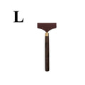 Leather Gluing Tool Sandalwood Handle DIY Leathercraft Glue Spreader Leather Craft Tool Nixie Large