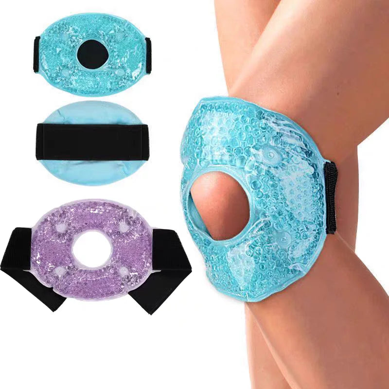 Reusable Hot Cold Gel Ice Pack Wrap – Knee, Shoulder & Ankle Gel Ice Pack Wrap Nixie