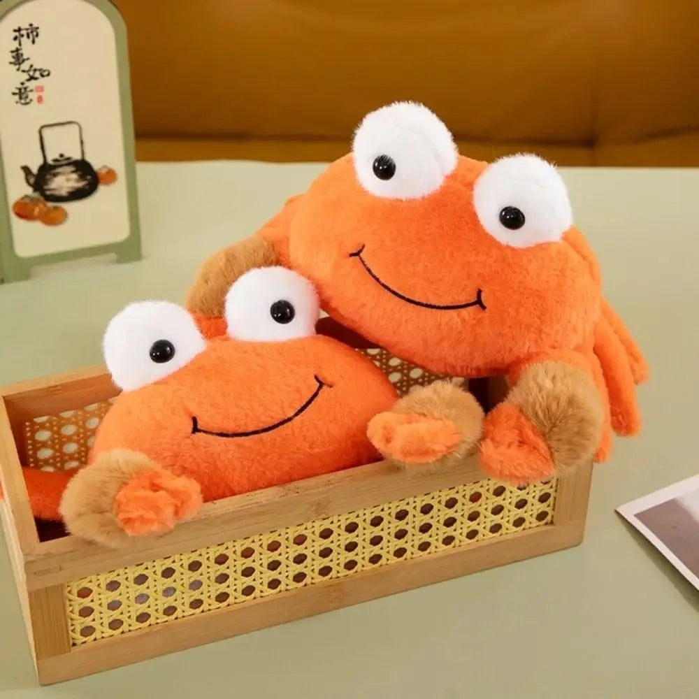 Soft Sea Crab Plush Toy 26cm Fluffy Stuffed Animal Doll