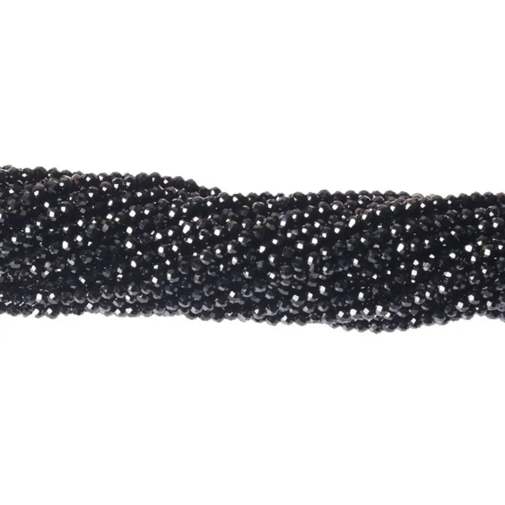 Black Spinel Stone Beads 2/3/4mm – 38cm DIY Jewelry Spacer Beads Jewelry Making Beads Nixie