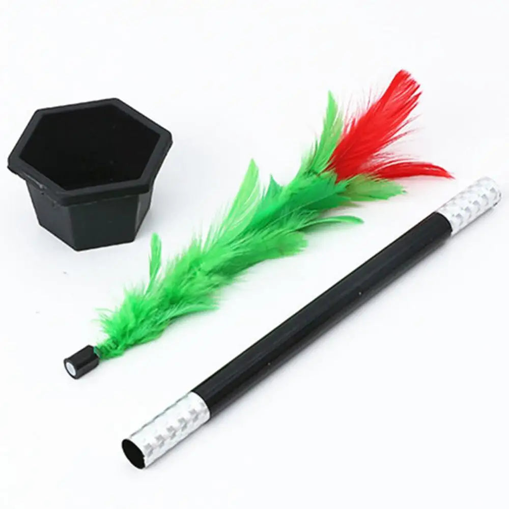 Magic Wand to Flower Trick Toy with Flowerpot – Kids Party Prop Magic Trick Toy Nixie
