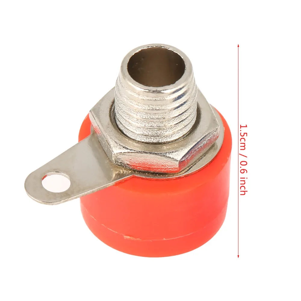20Pcs 4mm Banana Jack Sockets ABS Insulated Speaker Terminals Banana Jack Terminal Nixie