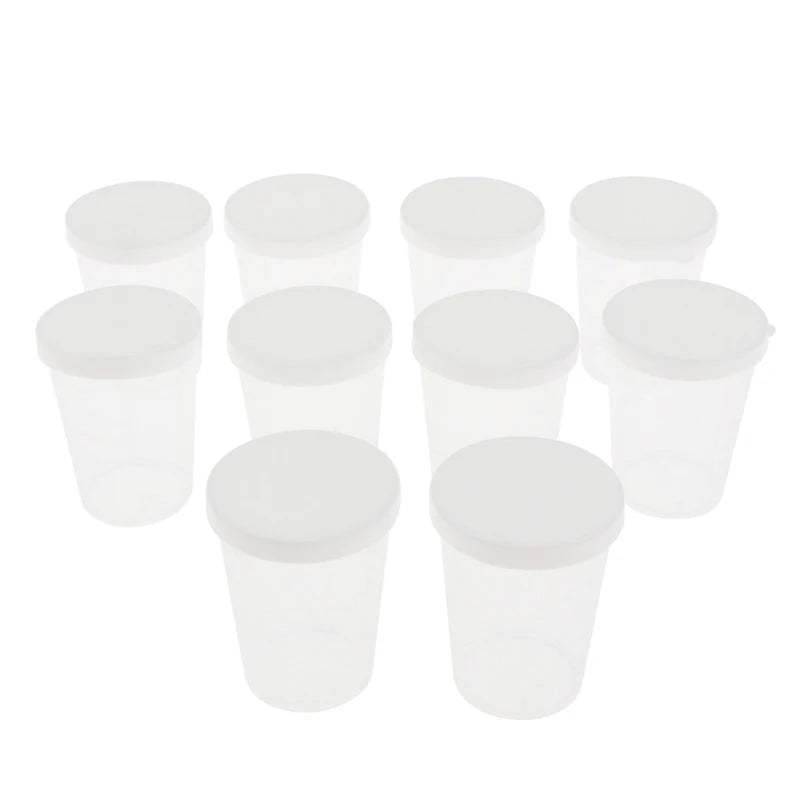 Automotive Paint Measuring Cup with Lid – 385ML to 2300ML Paint Measuring Cup Nixie