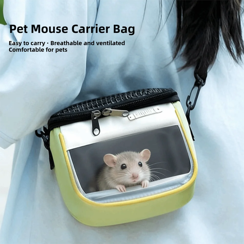 Breathable Small Pet Carrier Bag for Hamsters & Travel Small Pet Carrier Nixie