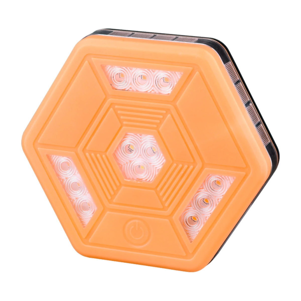 Orange LED Magnetic Road Flare Warning Light – IP67 Waterproof Emergency Warning Light Nixie Rechargeable