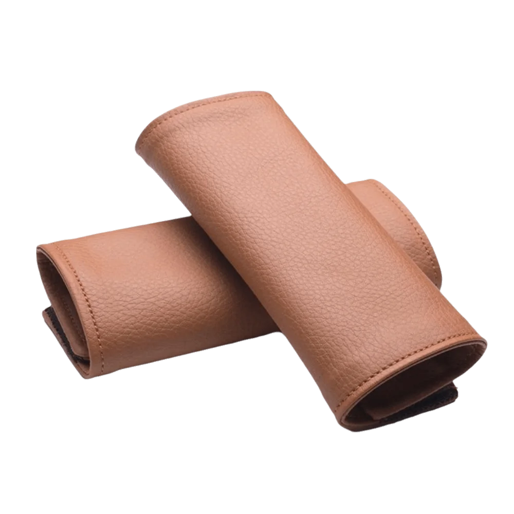 2PCS PU Leather Door Handle Cover – Anti-Slip Grip Protector