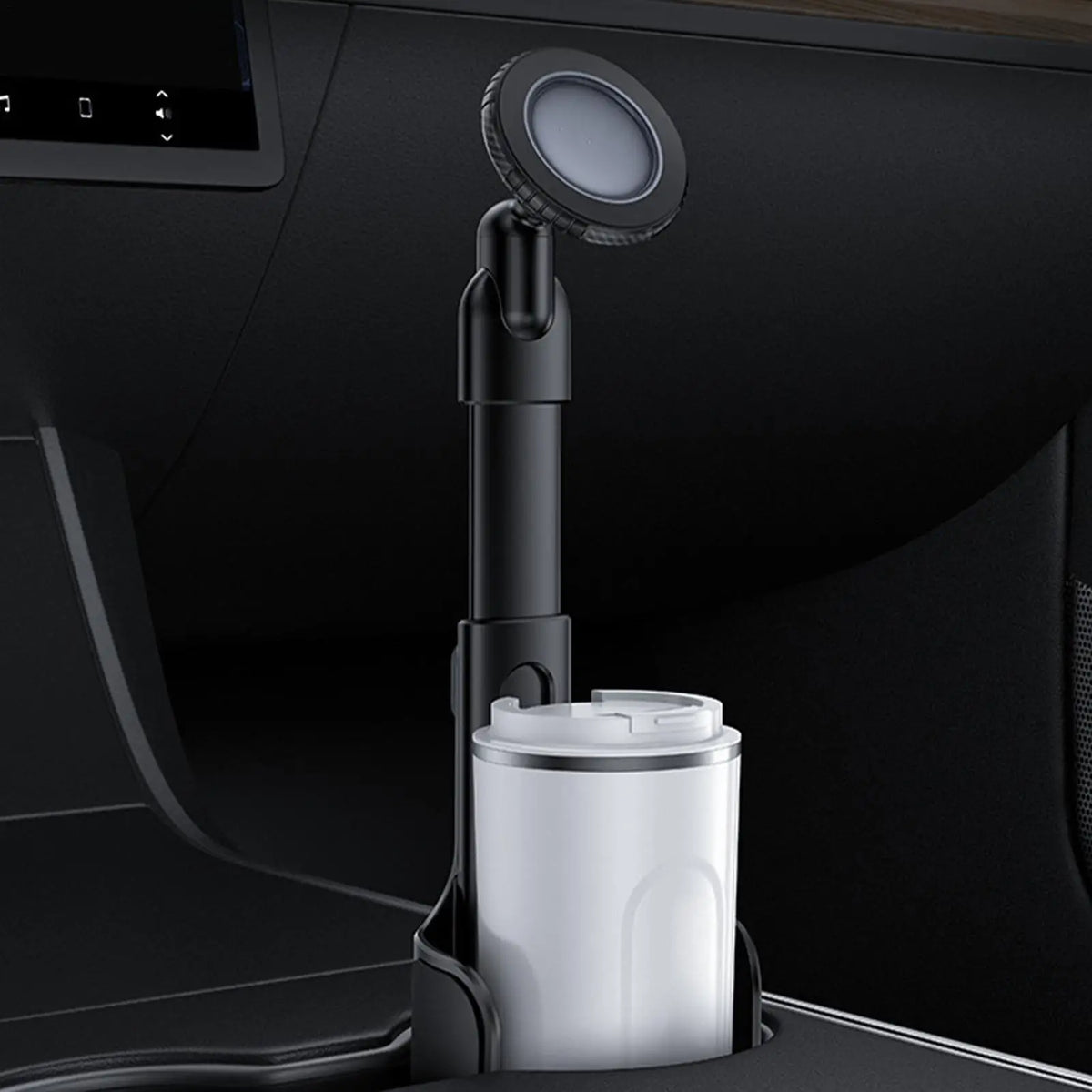 Universal Car Cup Holder Phone Mount – Magnetic 360° Telescopic