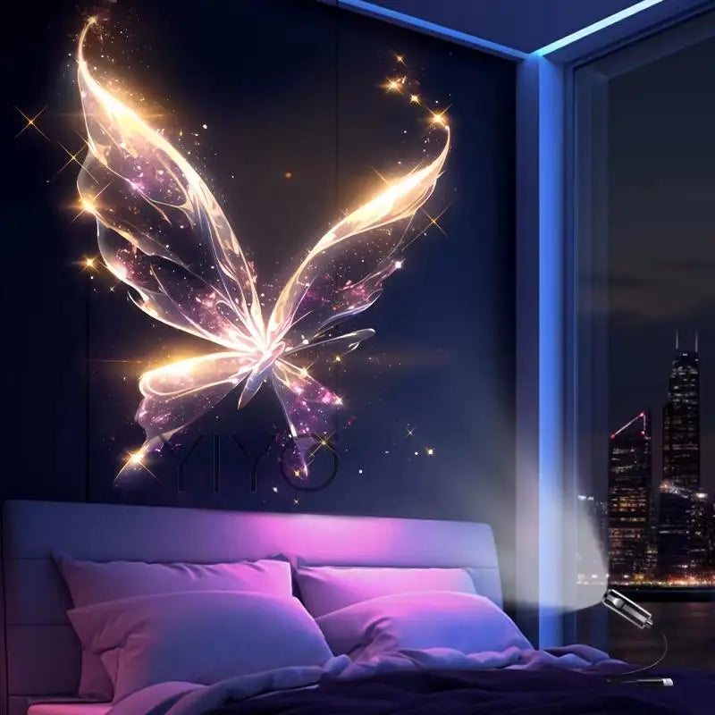 LED USB Ocean Projector Night Light – 6 Fantasy Patterns