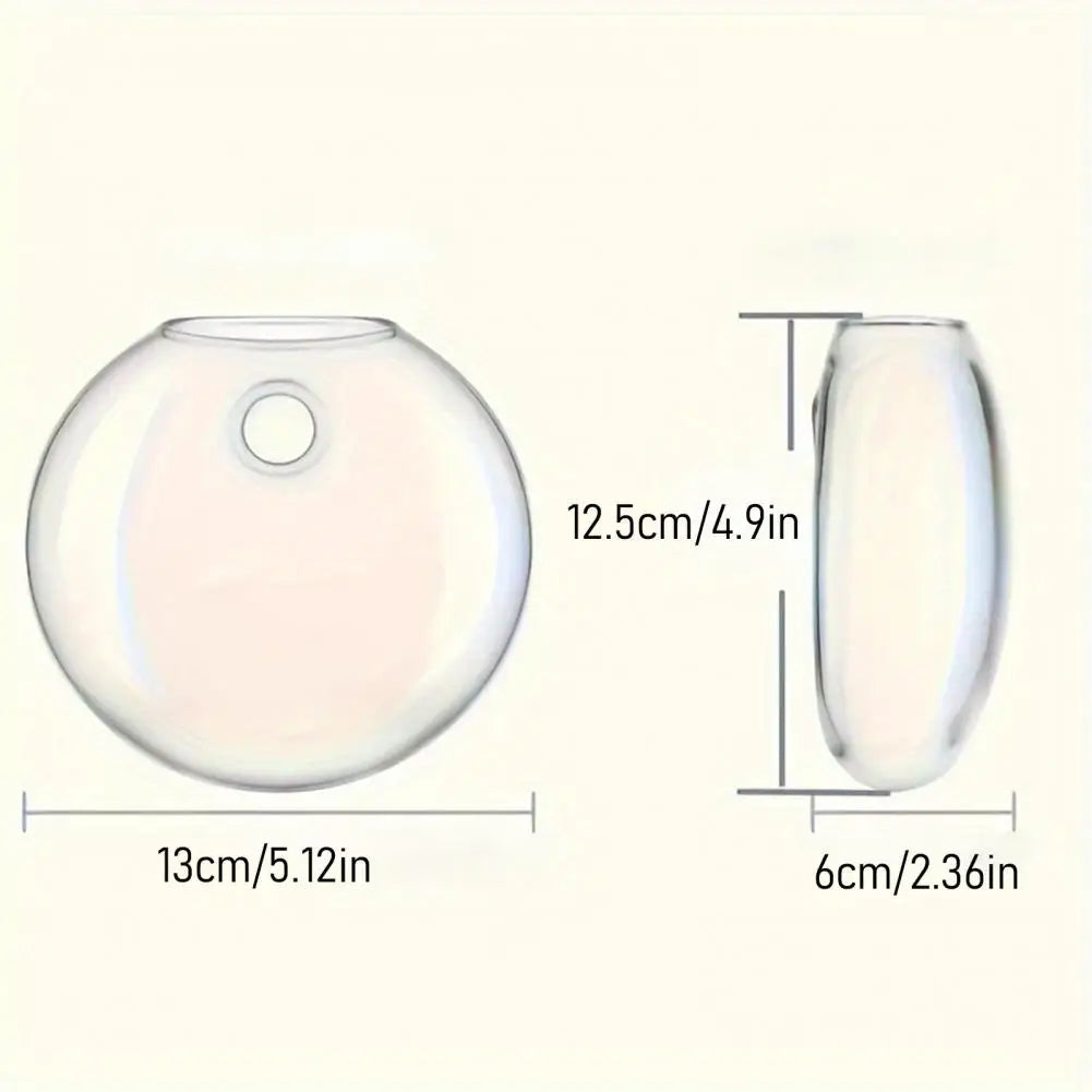 Wall Hanging Glass Planter | Hydroponic Vase Terrarium Wall Glass Planter Nixie
