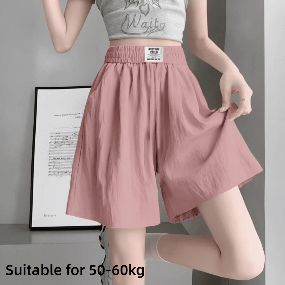Women's Wide Leg High Waist Shorts – Lightweight Breathable