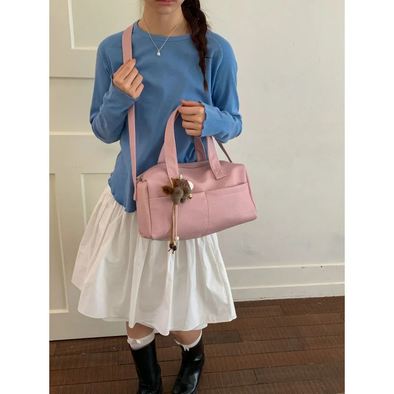 Korean Style Large Tote Bag – Women's Shoulder & Crossbody Bag