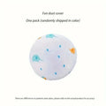 Round Head Electric Fan Dust Cover – Dustproof & Waterproof Fan Protective Cover Nixie 1pc-Random