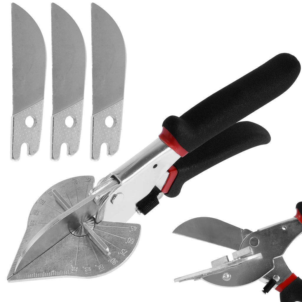 Miter Shears 45°–135° Multi-Angle Molding & Trim Cutter Tool Miter Shear Cutter Nixie