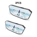 Universal Marine Boat Rearview Mirror – Ski & Pontoon Fit Marine Boat Mirror Nixie 2pcs