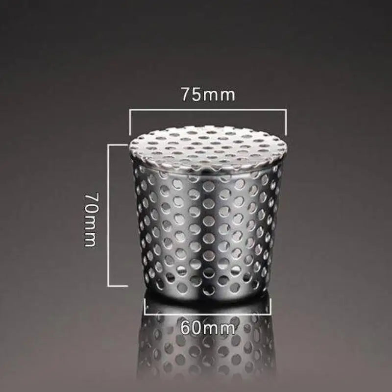 50mm Stainless Steel Drain Cover Insert Filter & PVC Pipe Cap Drain Cover Filter Nixie 75