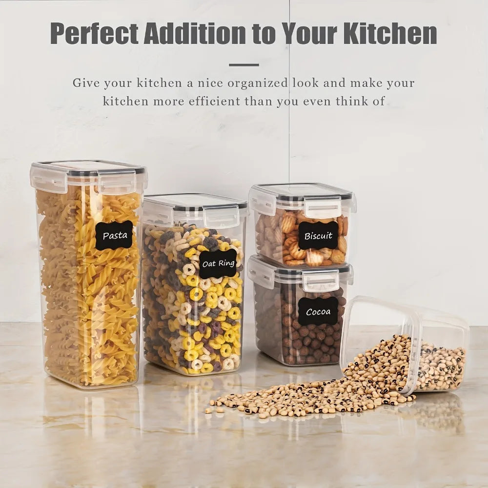 12-Piece Food Storage Containers with Lids | Pantry Organizers Food Storage Containers Nixie