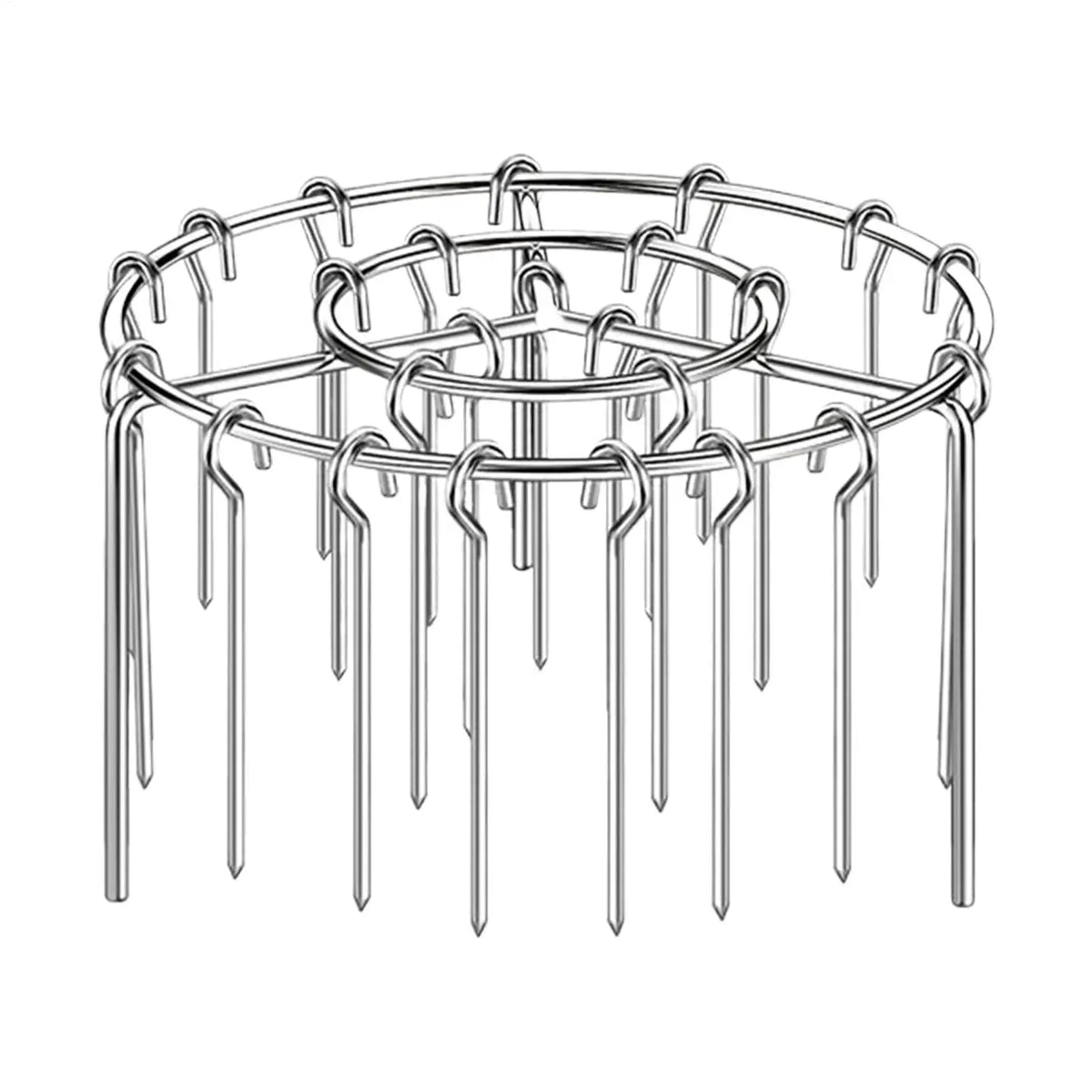 Air Fryer Skewer Grill Rack – Vertical BBQ Stainless Steel Air Fryer Skewer Rack Nixie