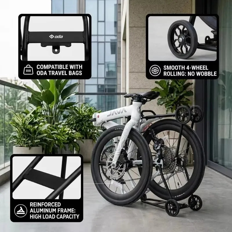 ODI Rear Rack for JAVA NEO 16"/20" Folding Bike | Alloy Cargo Rack Bicycle Cargo Rack Nixie