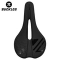 BUCKLOS Breathable MTB Road Bike Saddle – Unisex Cycling Seat Bicycle Saddle Nixie Black