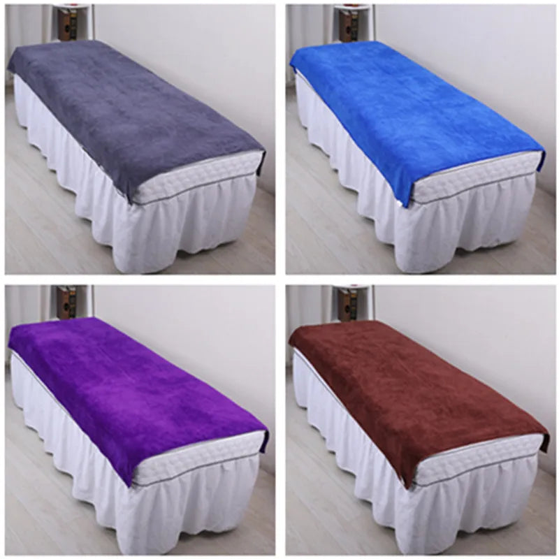 Large Microfiber Bath Towels – Salon & Massage Blanket Microfiber Bath Towel Nixie