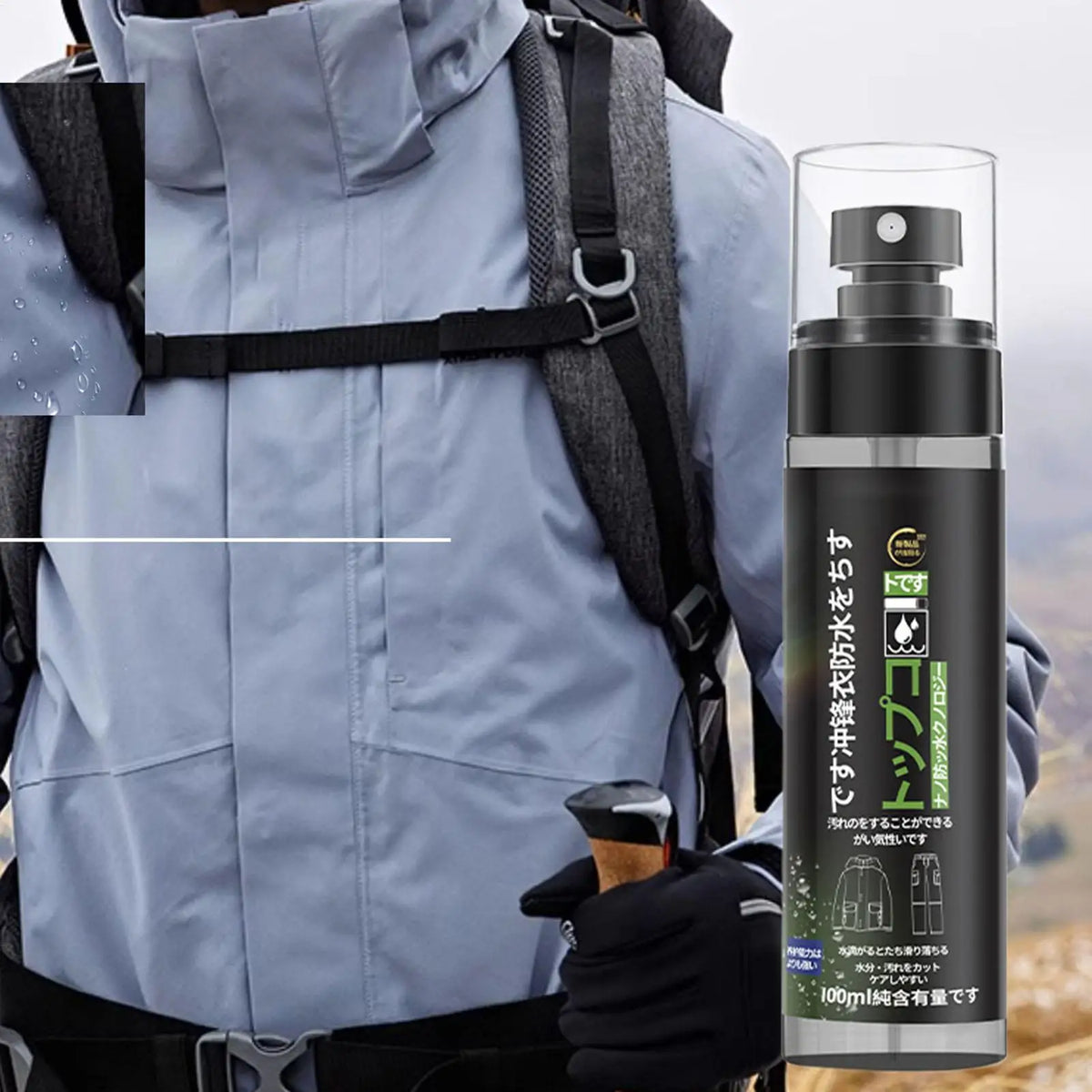 Fabric Waterproofing Spray 100ml – Eco-Friendly Protector Fabric Protector Spray Nixie