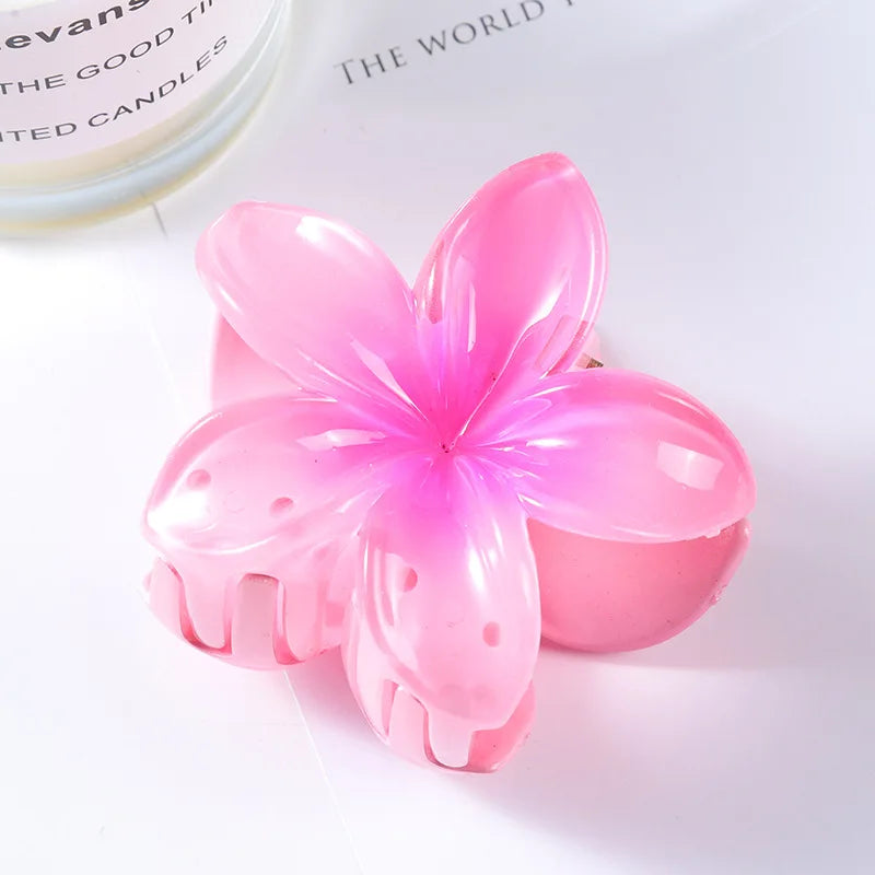 Flower Gradient Hair Claw Clip for Women & Girls Hair Claw Clip Nixie 3 -7cm