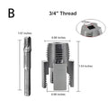 Pipe Thread Cutting Tool – Internal & External PVC Threader Kit