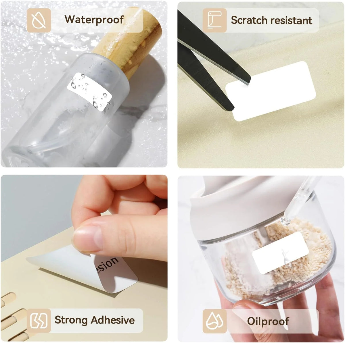 5-Pack 15x30mm Thermal Labels for Marklife P12 Q2 D30 Q30 P15