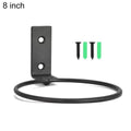 Wall Mounted Metal Flowerpot Holder Ring 4/5/6/8 Inch Sizes Flowerpot Wall Bracket Nixie 8Inch 21x6.5cm