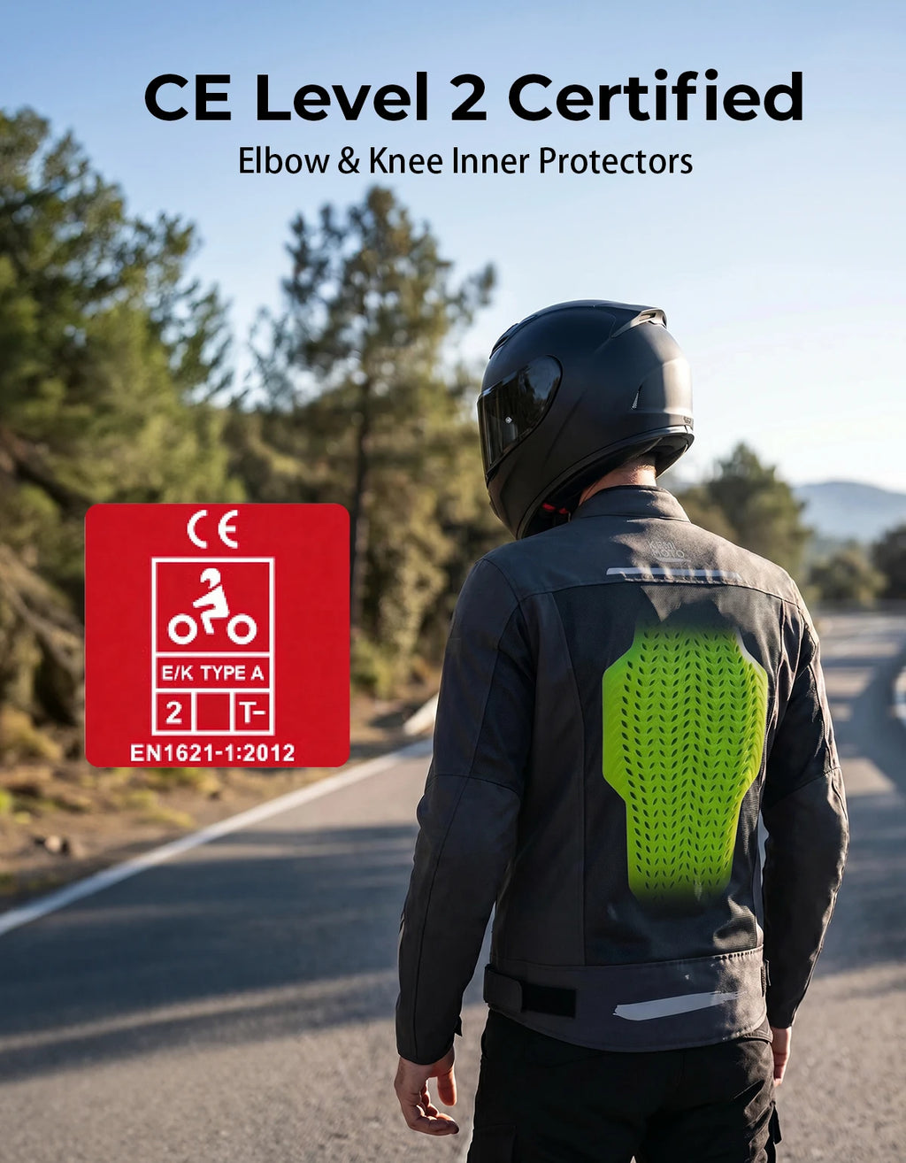CE Motorcycle Armor Inserts – Back, Elbow & Shoulder Pads Motorcycle Armor Inserts Nixie