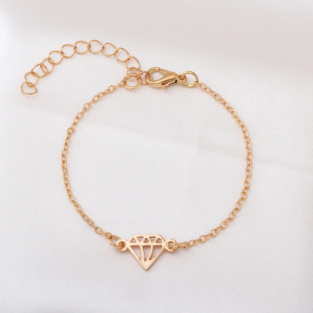 Leaf Knot Bracelet Set of 4 – Gold Women's Chain Bracelets Fashion Bracelet Set Nixie