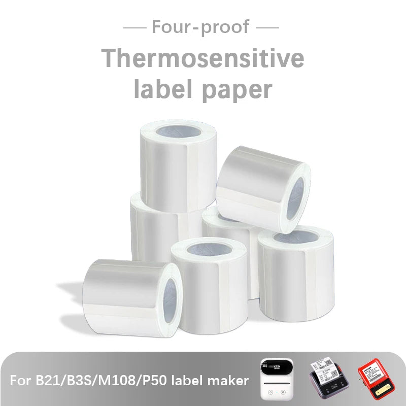 Thermal Label Paper for DETONGER P1 DP23 DP30 DP80 – Waterproof