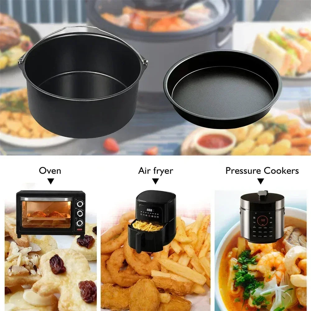 Round Cake Mold 6/7/8 Inch Non-Stick Carbon Steel Baking Pan Cake Baking Pan Nixie