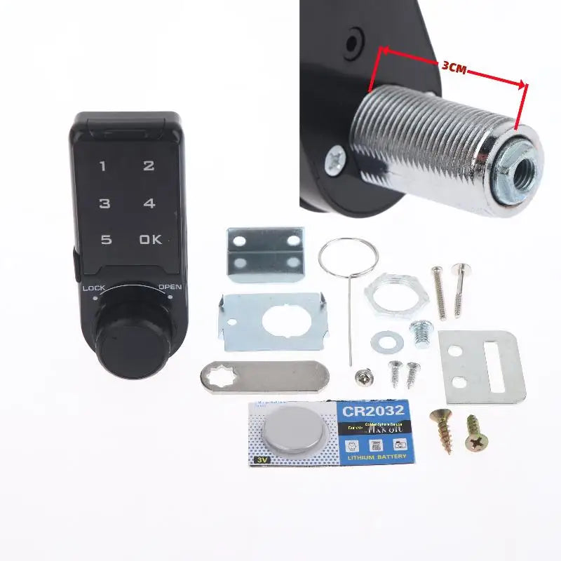 Touch Keypad RFID Digital Cabinet Lock | Password Access